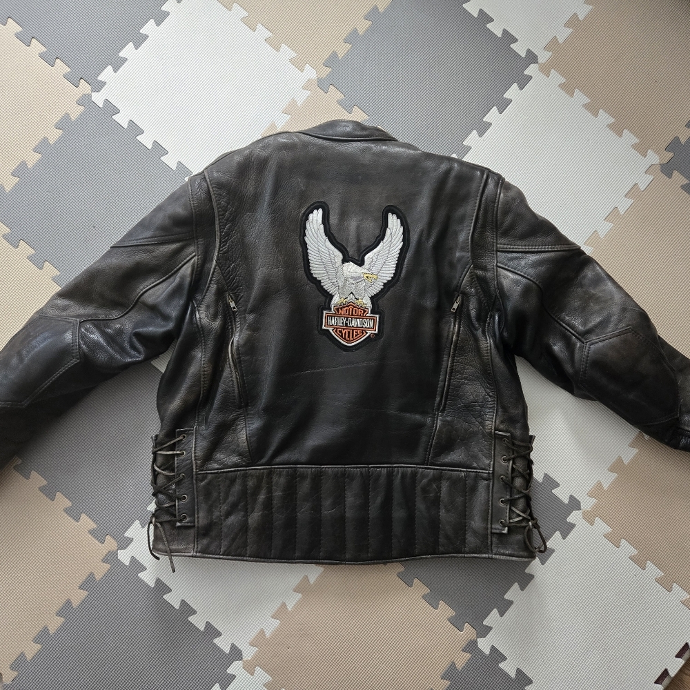Mens Fox Creek Leather Jacket